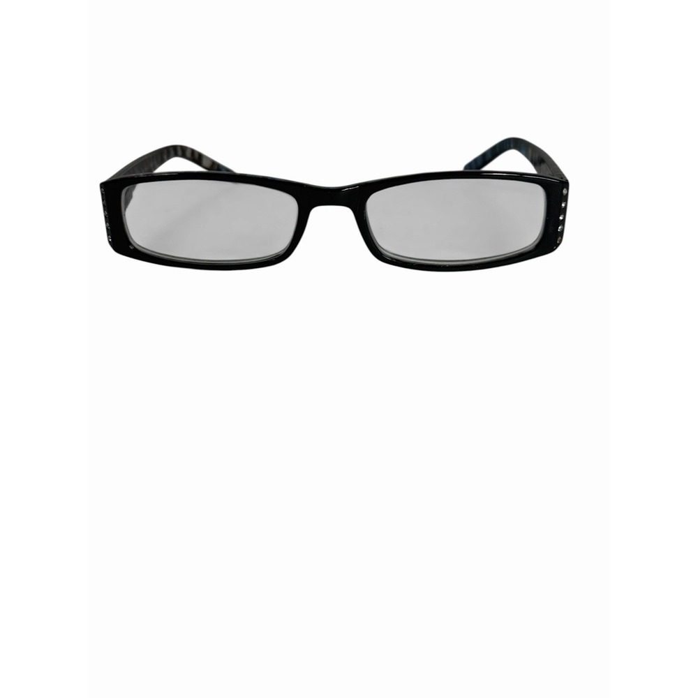 Oscar De La Renta OSR603AP 001 1.00 Women's Black Blue Modern Eyeglasses Frames